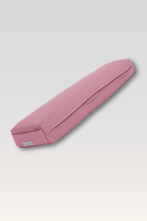 Cotton Yoga Bolster – Lean - Dusty Rose