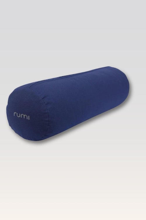 Cotton Yoga Bolster – Round - Midnight