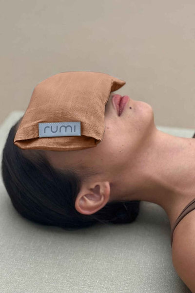 Rumi Earth - Rumi Eye Pillow Light Coral - RU - TH - EP - LC - Wellness