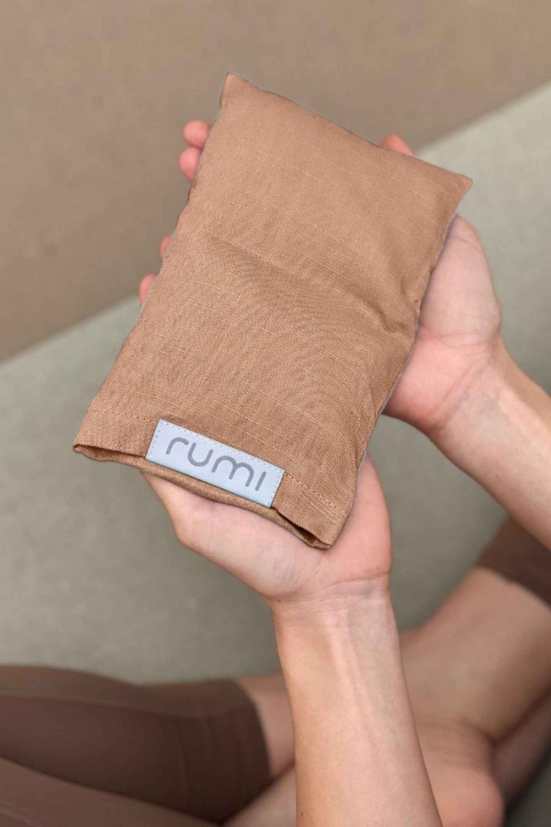 Rumi Earth - Rumi Eye Pillow Light Coral - RU - TH - EP - LC - Wellness
